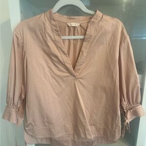 Rebecca Taylor Blush Pink Blouse